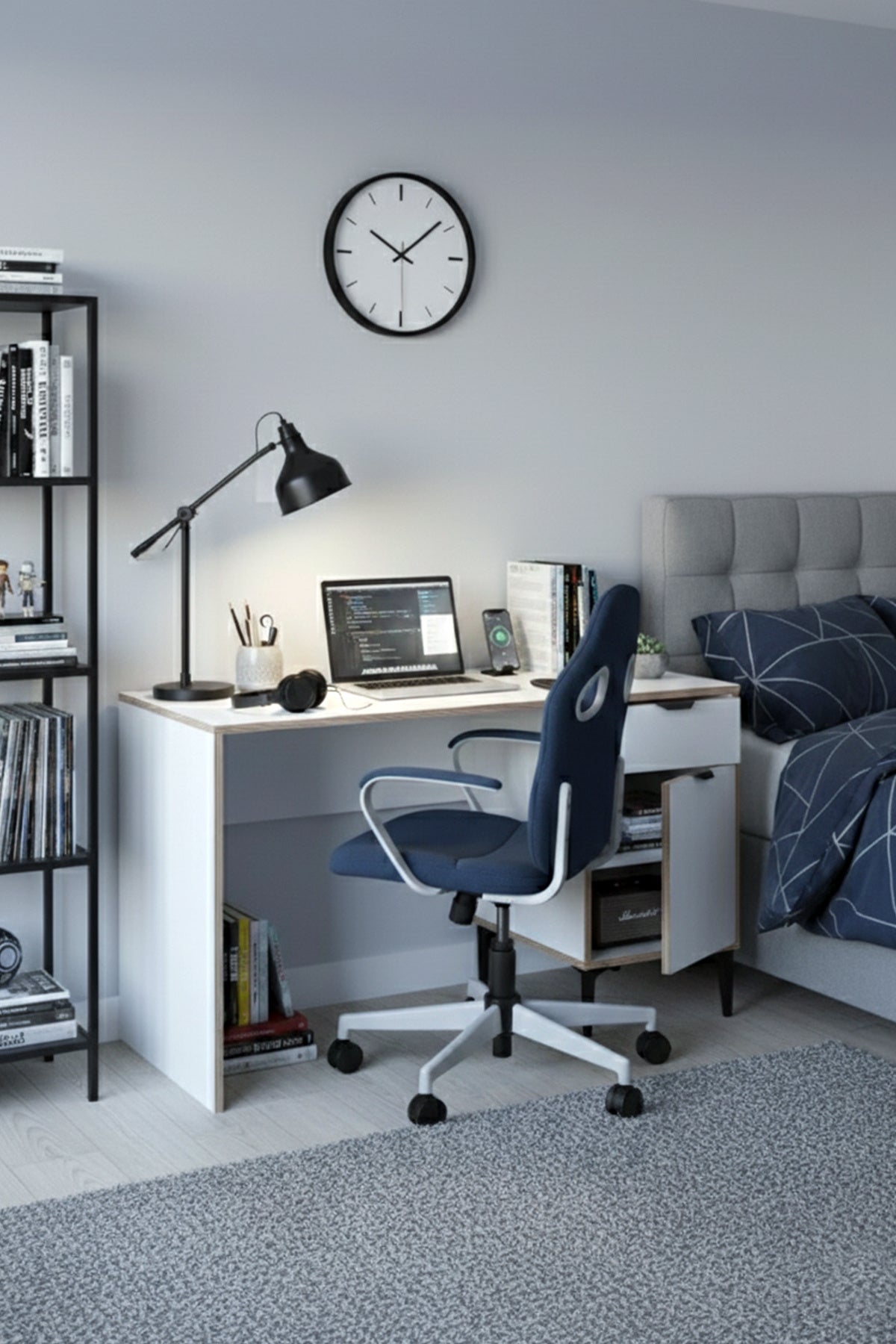 Arden Çekmeceli Çalışma Masası Y:76 G:120 D:60 - Ofis Mobilyası - Görsel 2