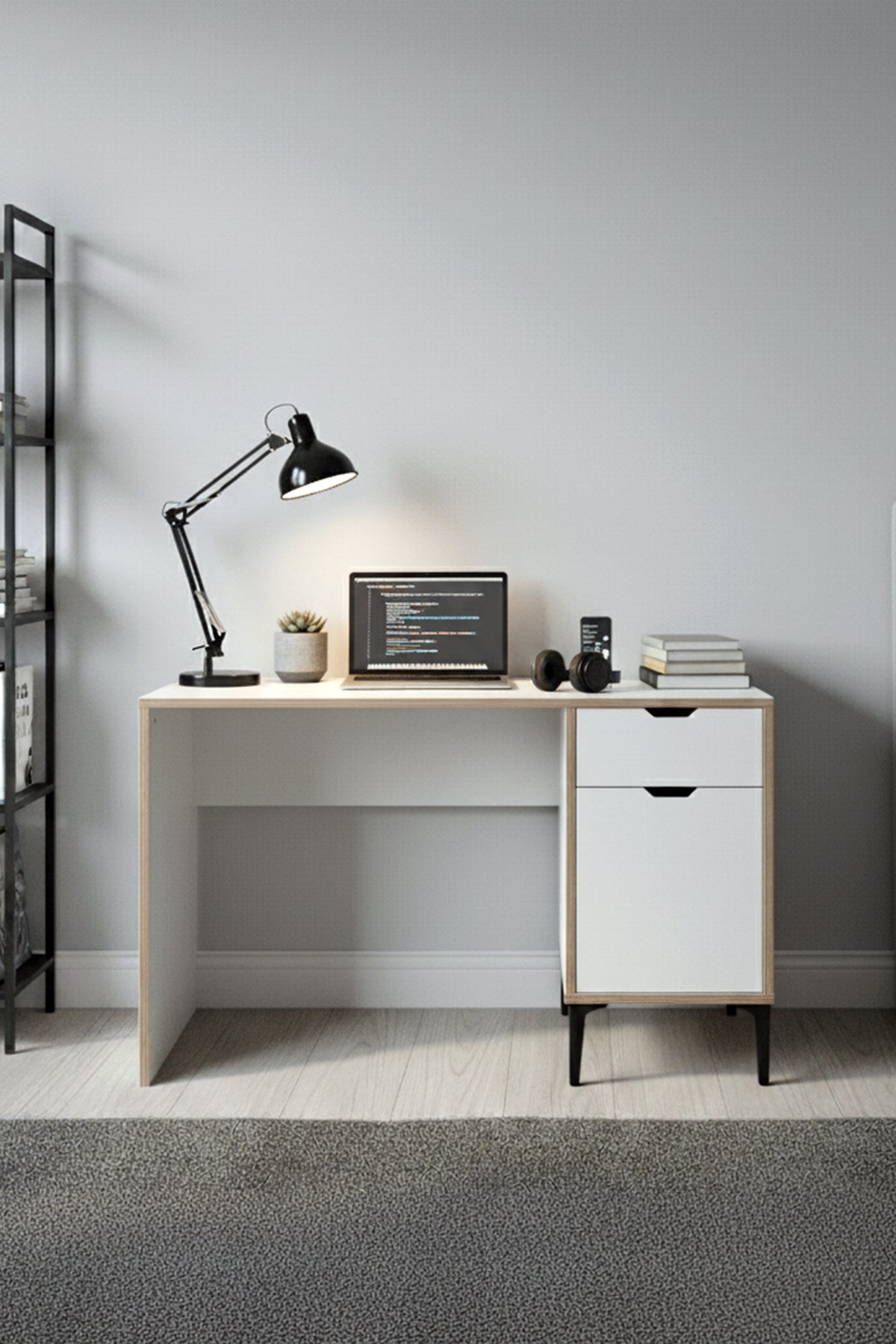 Arden Çekmeceli Çalışma Masası Y:76 G:120 D:60 - Ofis Mobilyası | SARMOBİ