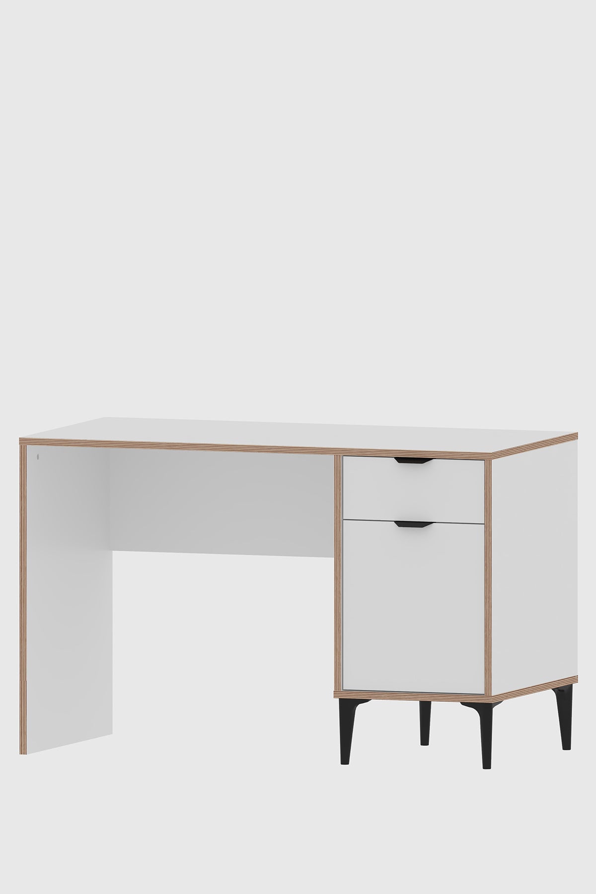 Arden Çekmeceli Çalışma Masası Y:76 G:120 D:60 - Ofis Mobilyası - Görsel 5