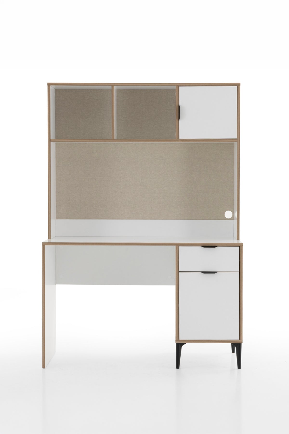Arden Raflı Çalışma Masası Y:174 G:120 D:60 - Ofis Mobilyası - Görsel 3