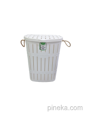 Bambu Halatlı kirli sepeti - Görsel 2